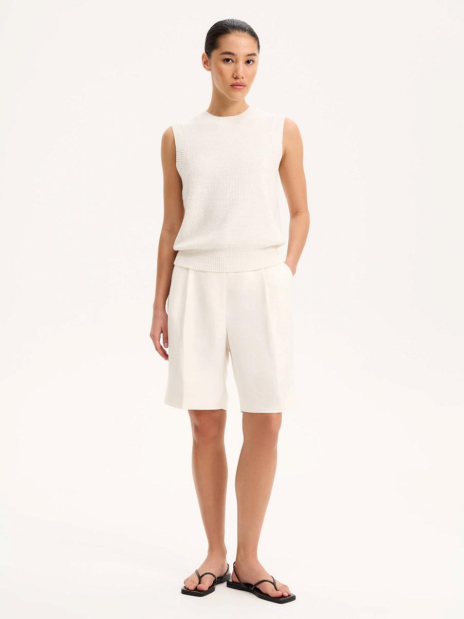 Жилетка трикотажная с шерстью