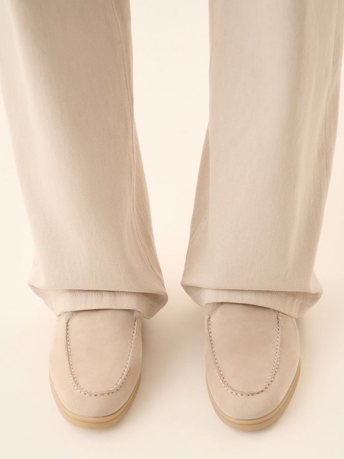 LWWS-652003 Лоферы (светло-бежевый, 39)