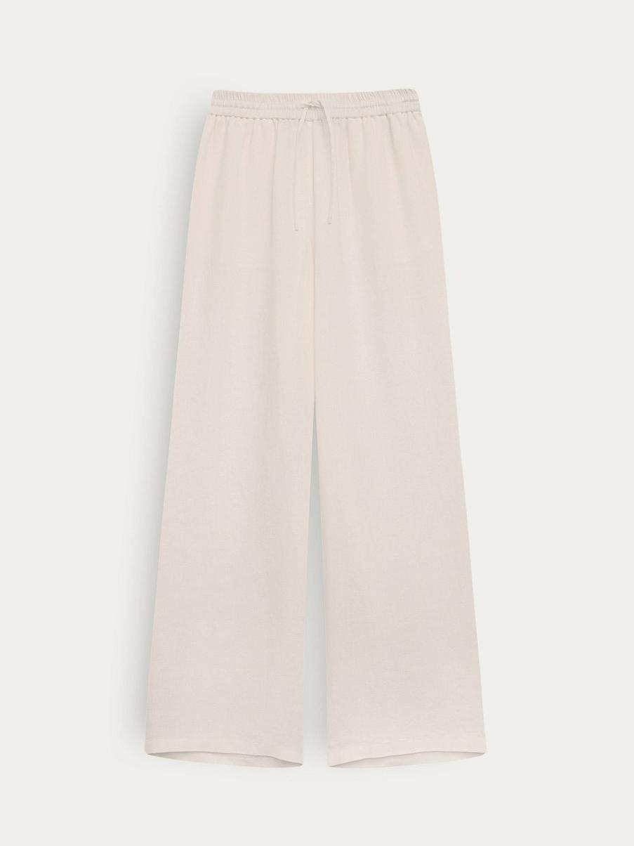 Брюки льняные