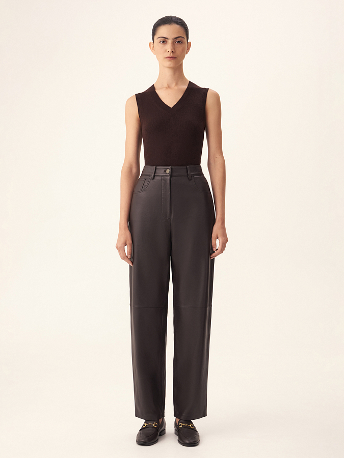 LWWS-132038 Брюки (коричневый, L)