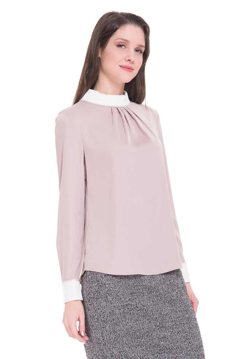 Блуза с длинным рукавом