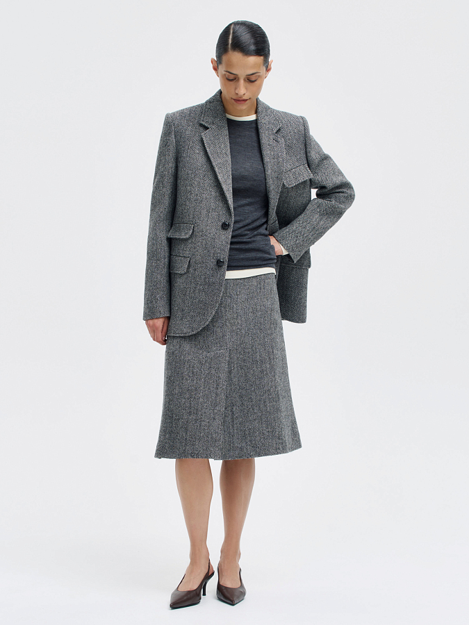 LSWN-032038 Юбка (черный, M)