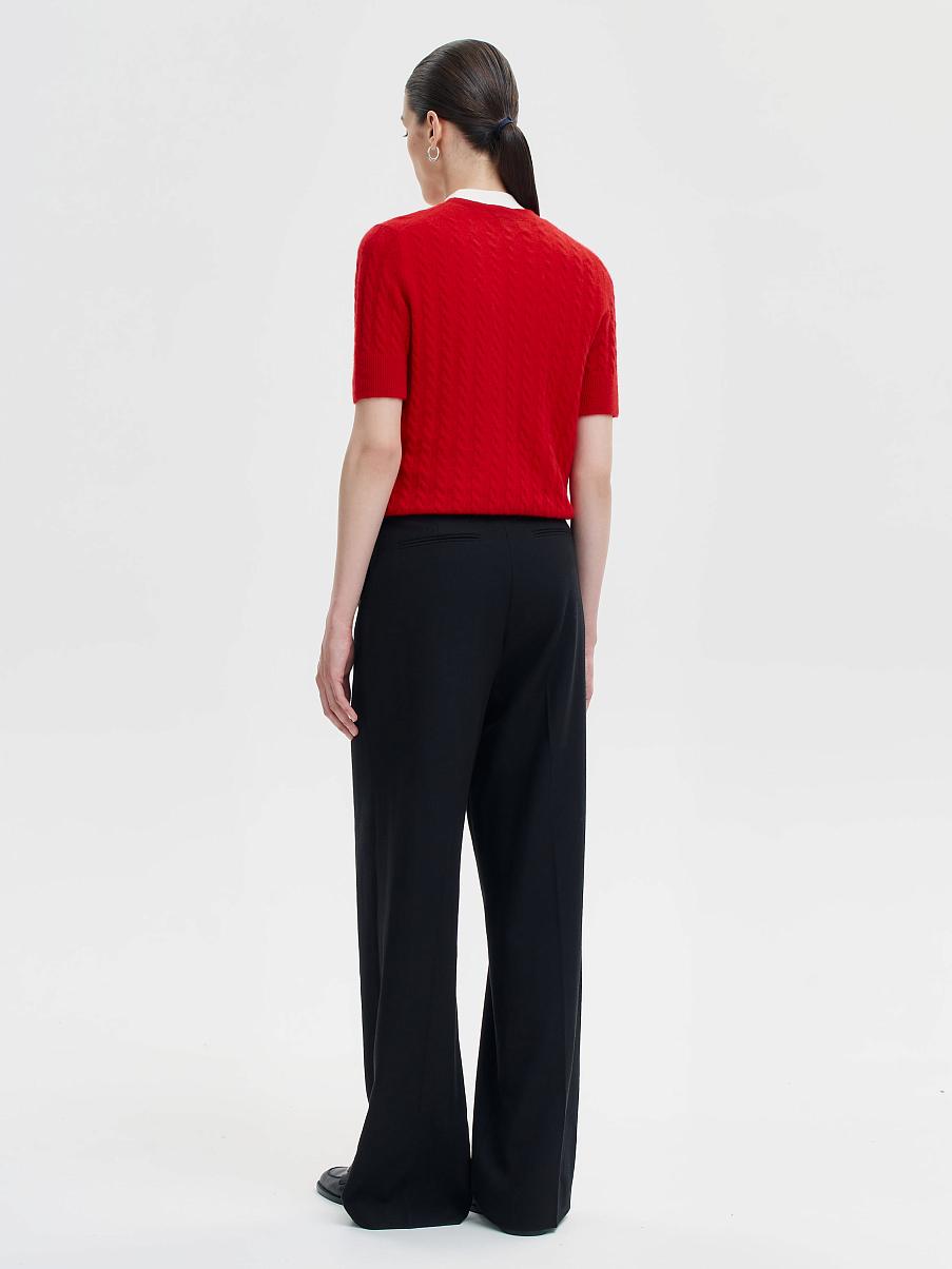 Топ из шерсти с кашемиром