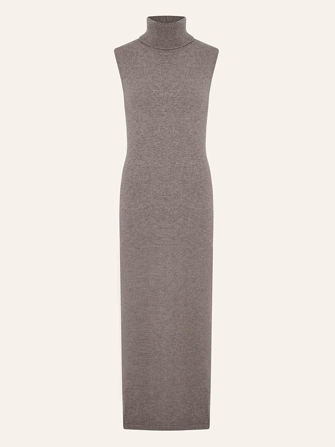 LWWS-782014 Платье трикотажное (коричневый, XS)
