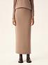 Юбка макси из кашемира и шерсти