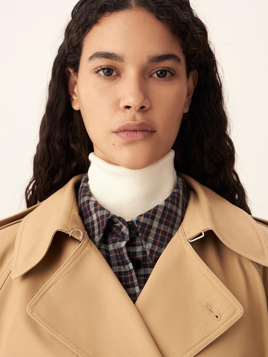 Тренч из хлопка