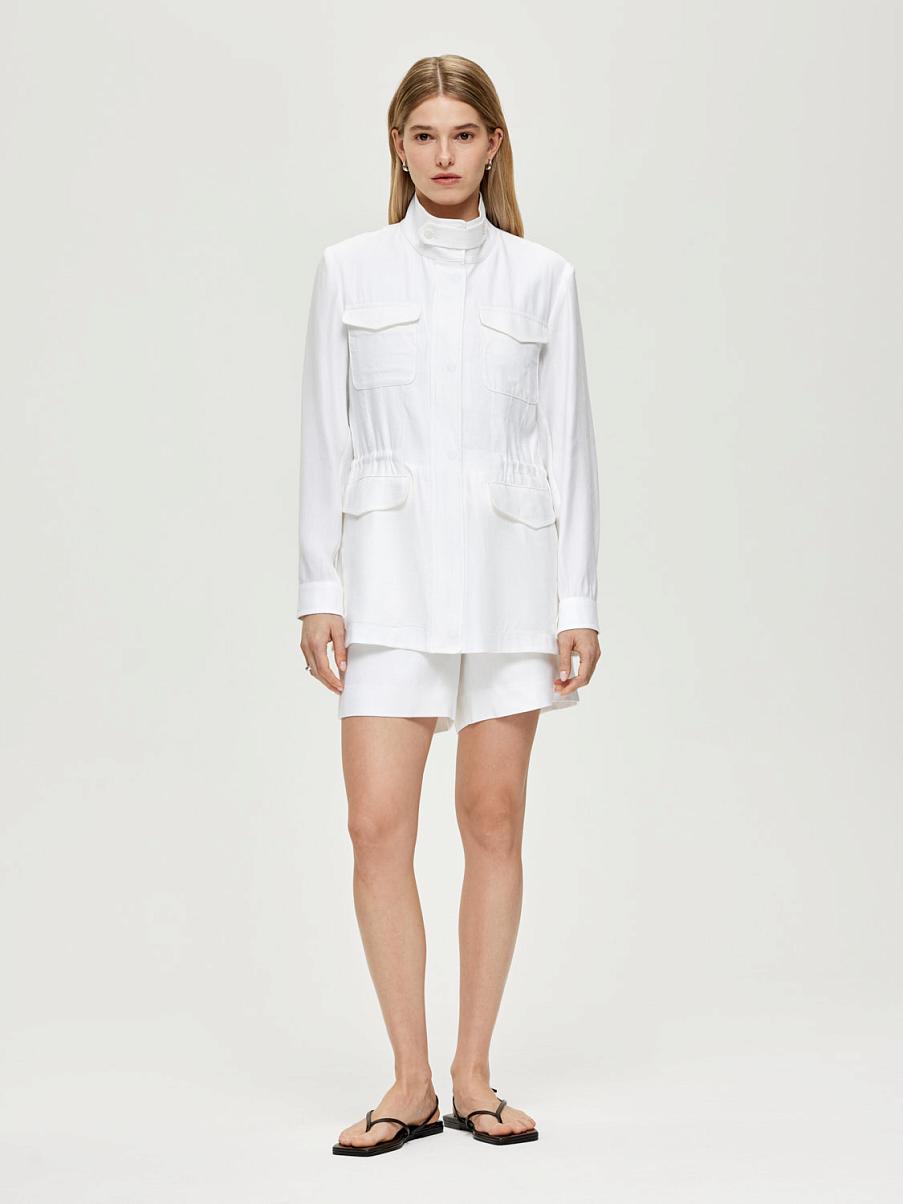 Летняя куртка изо льна