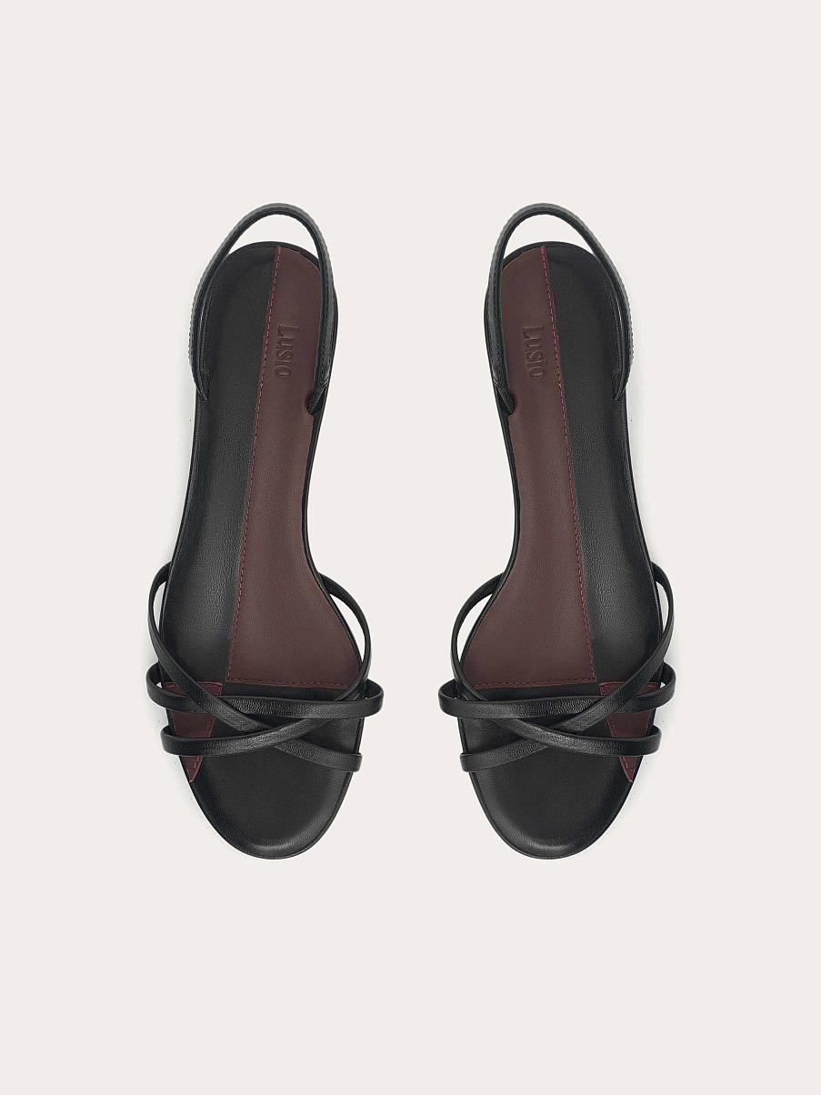 Босоножки из кожи