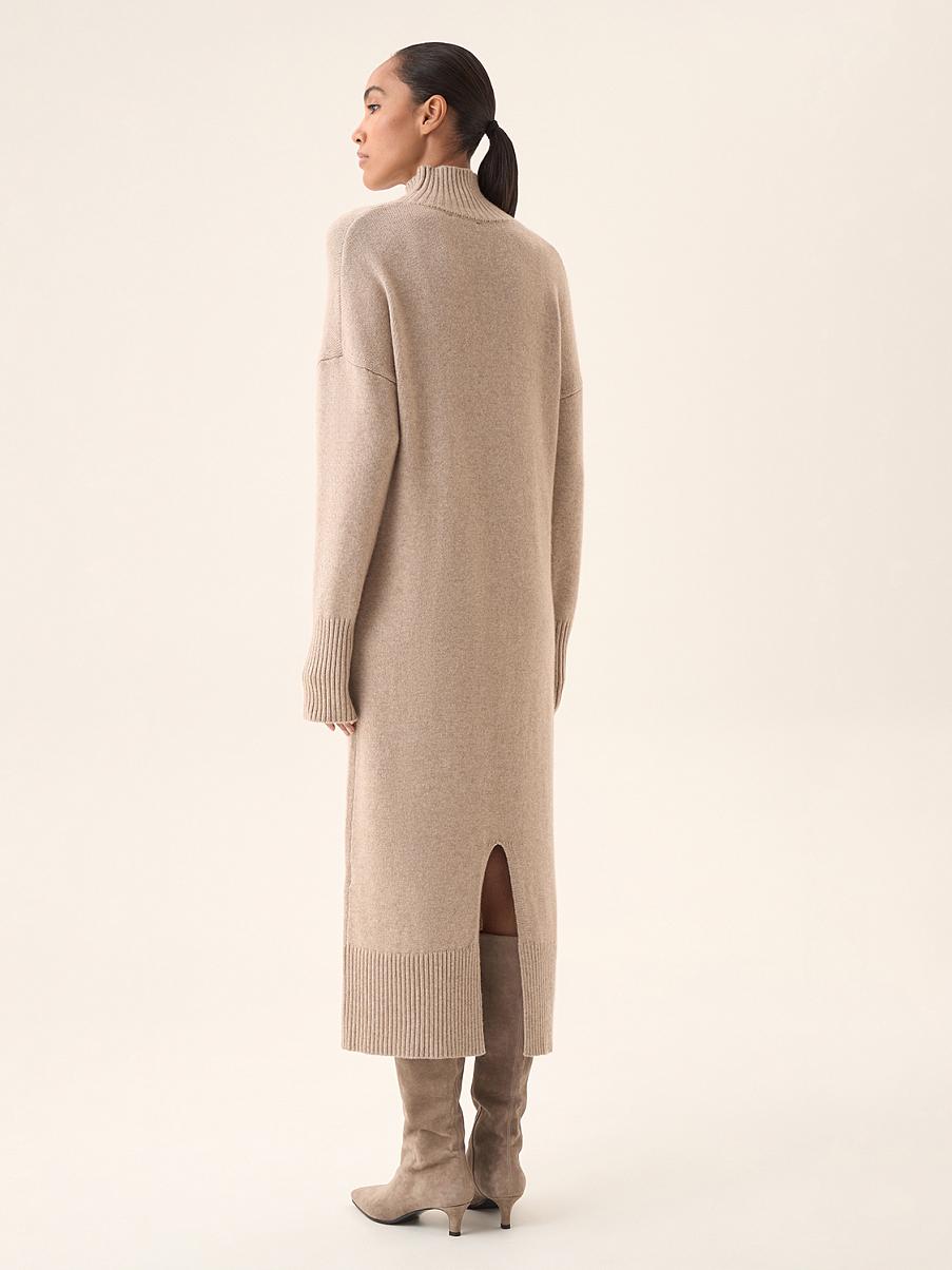 Платье с тончайшей австралийской шерстью