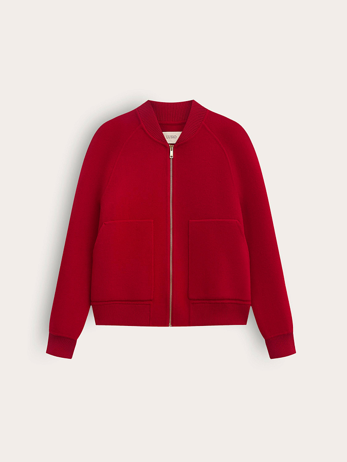 LSSL-042007 Пальто (красный, XS)