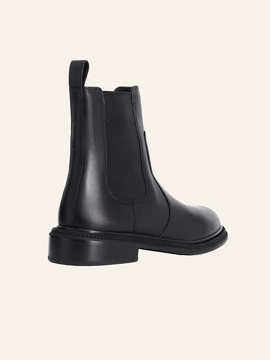 Полусапоги из натуральной кожи