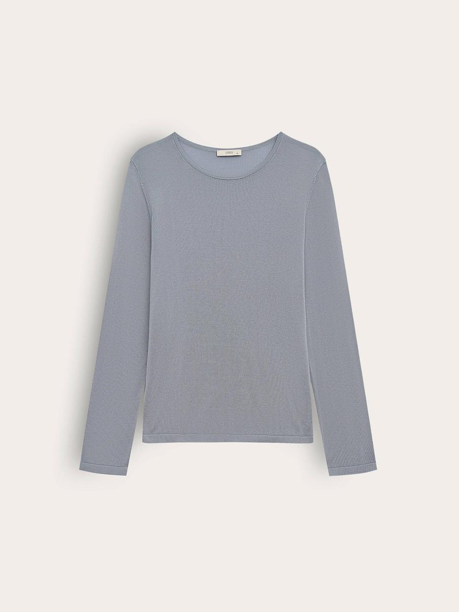 Джемпер с шелком