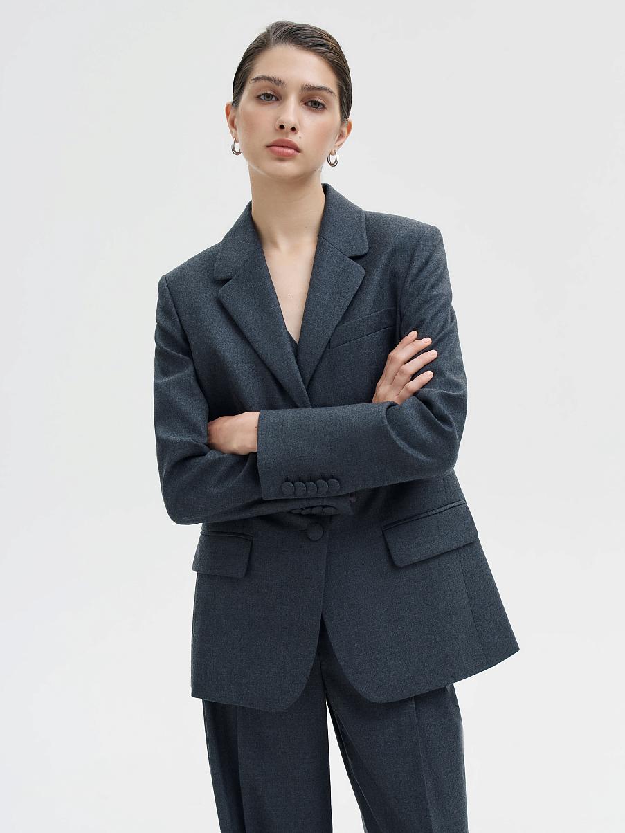 Жакет однобортный