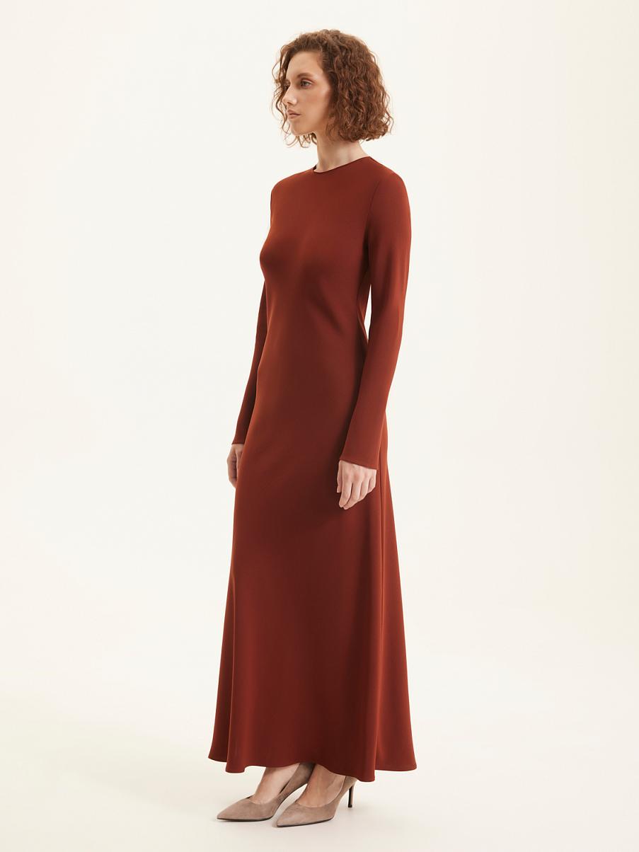 Облегающее платье миди