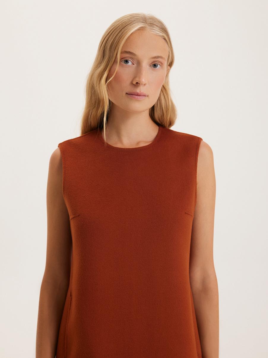 Платье мини из шерсти австралийского мериноса