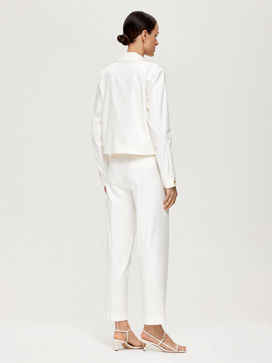 Хлопковый жакет с пуговицами