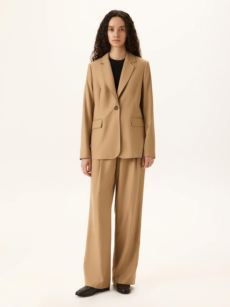 Брюки палаццо со стрелками