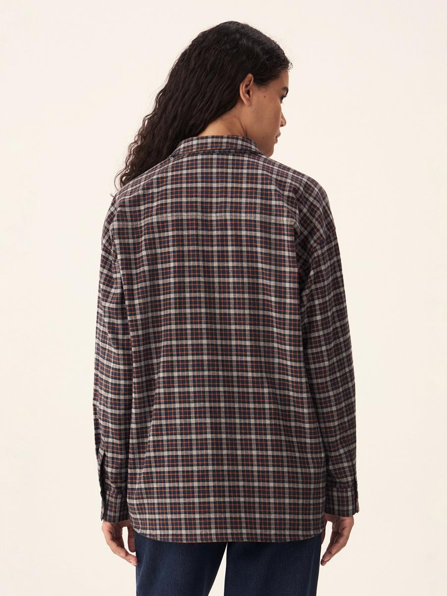 Рубашка из хлопка с карманами