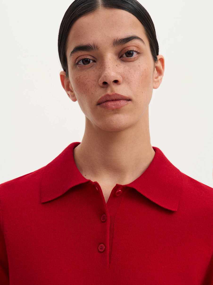 Поло из шерсти мериноса