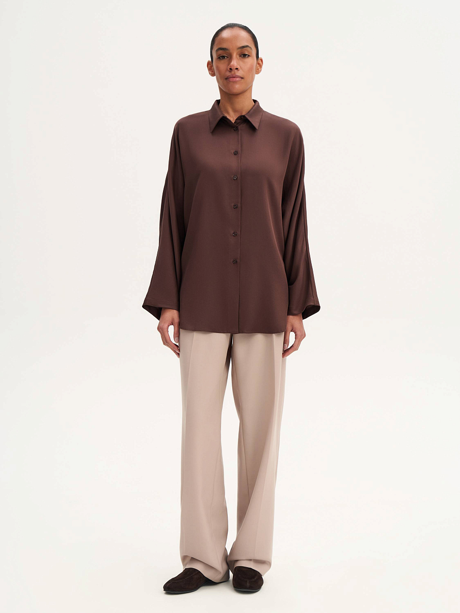 Рубашка прямого кроя