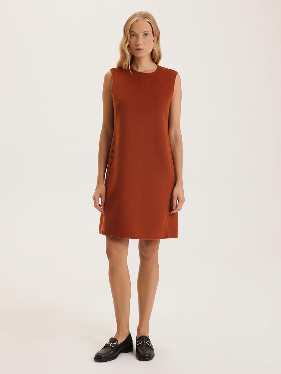 Платье мини из шерсти австралийского мериноса