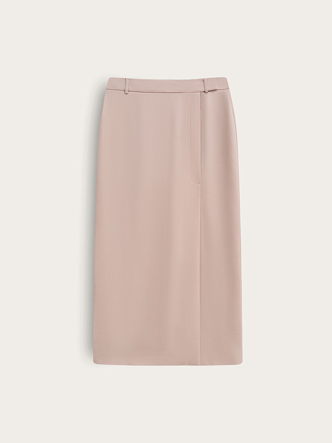 LSSL-032022 Юбка (бежевый, S)