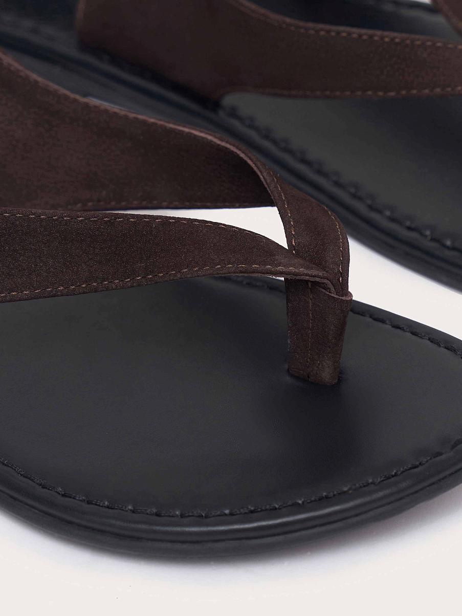 Сандалии из кожи