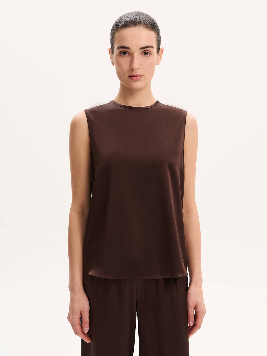 Топ из шелка