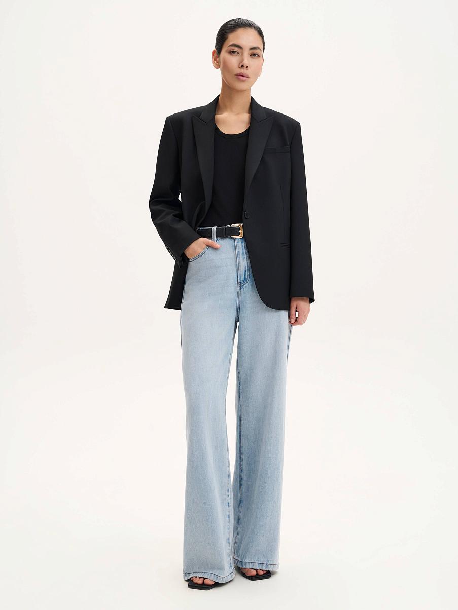 Джинсы широкие