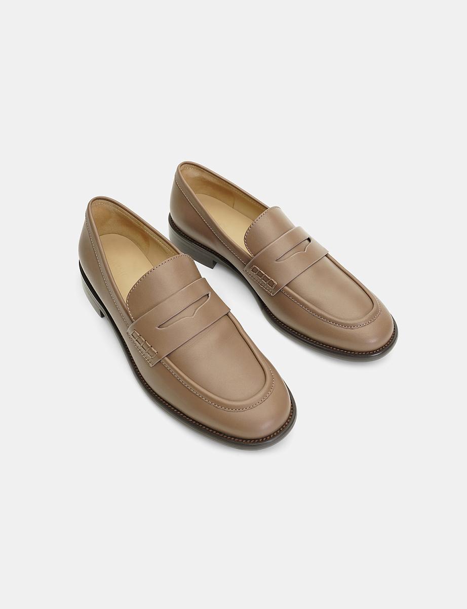 Лоферы из натуральной кожи