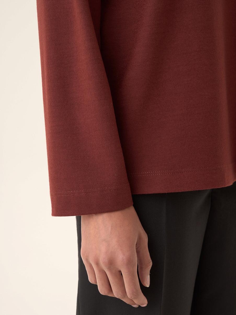 Лонгслив из шерсти