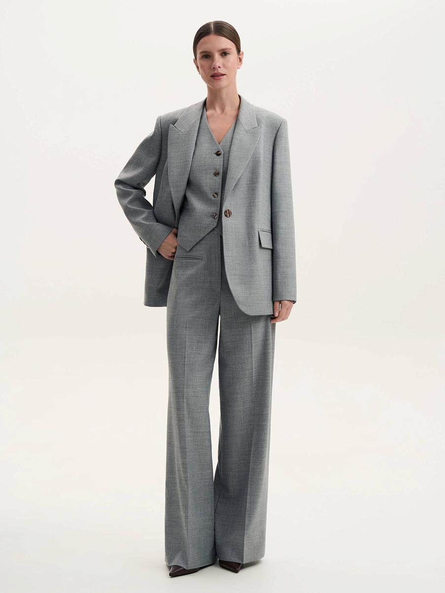 Жилетка из шерсти