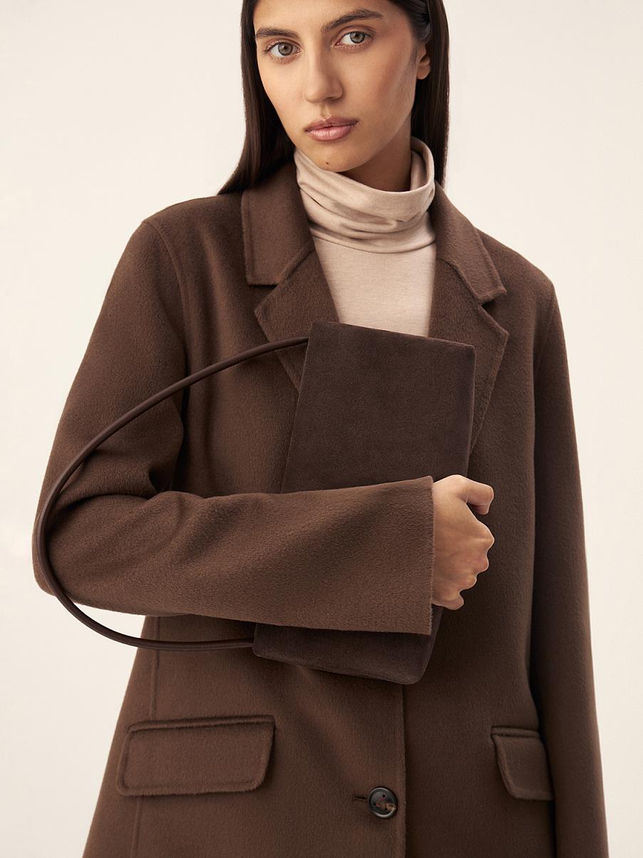 Сумка из натуральной замши