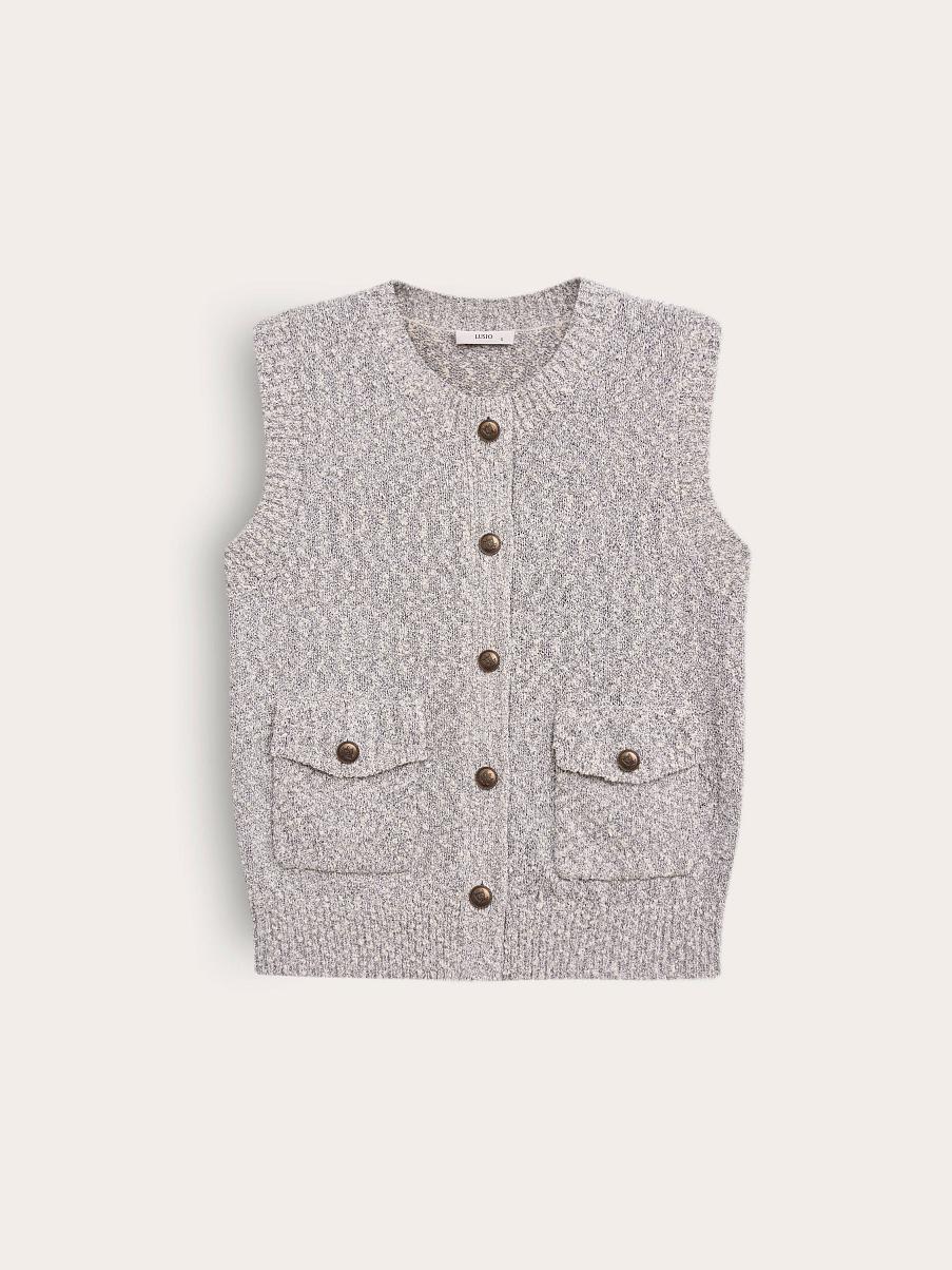 Жилетка трикотажная