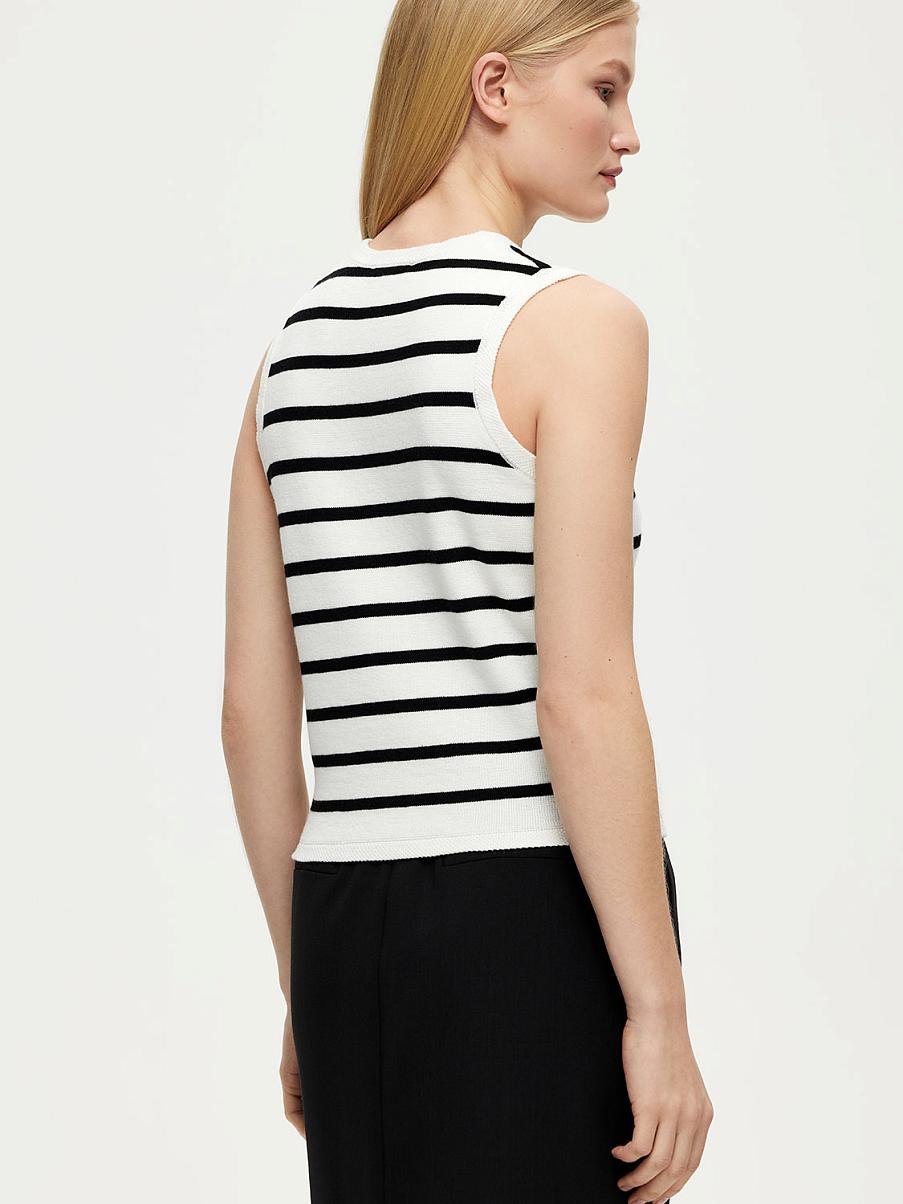 Трикотажная жилетка с шерстью