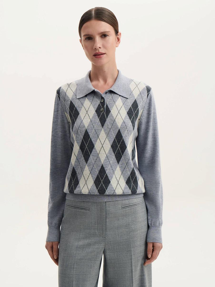 Джемпер из кашемира и шерсти мериноса