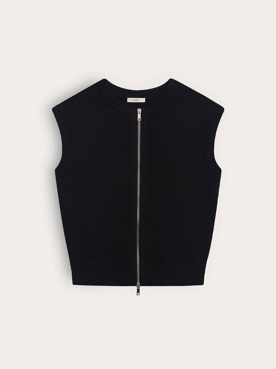 Жилетка на молнии