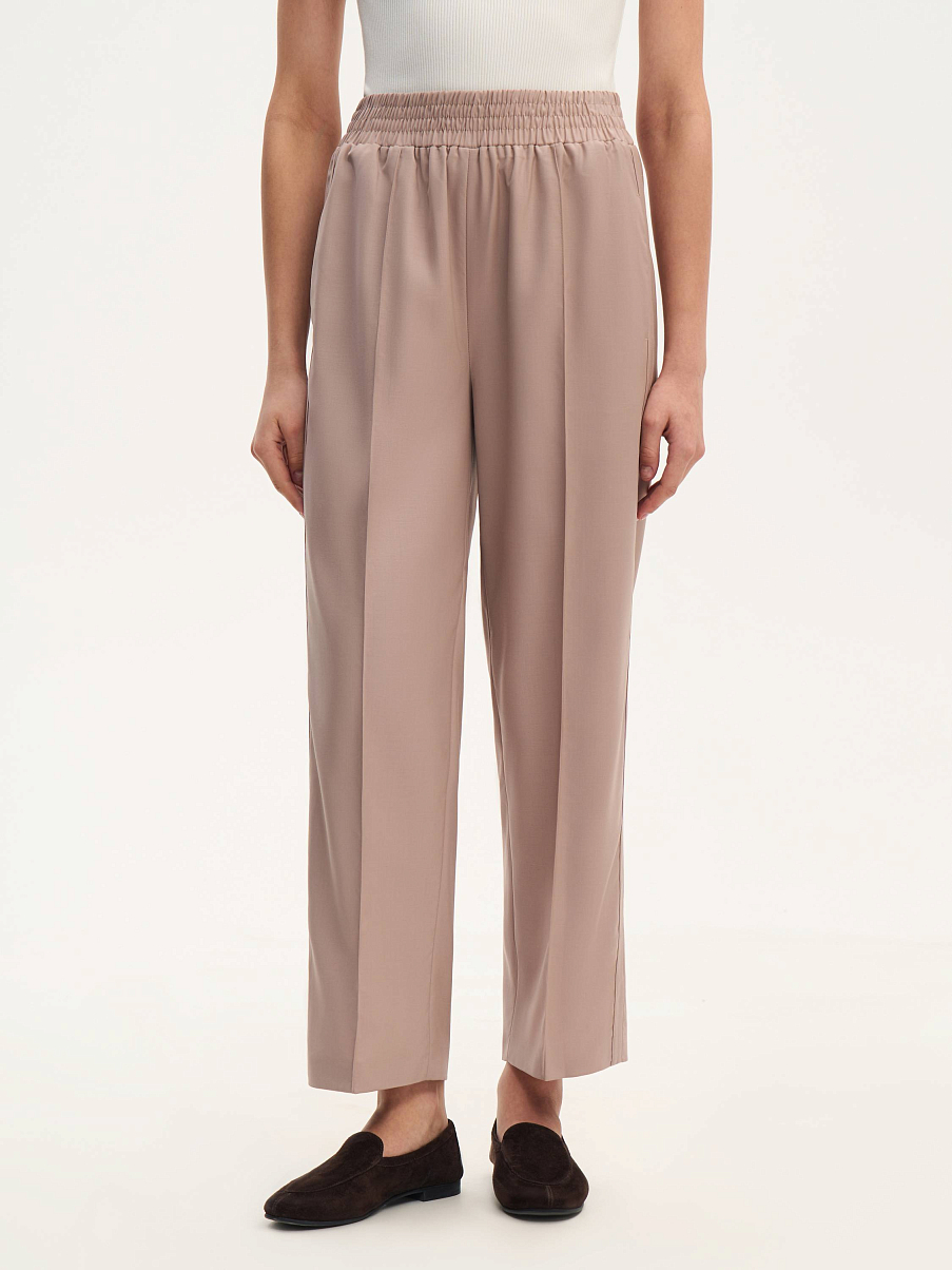 Костюмные брюки из шерсти