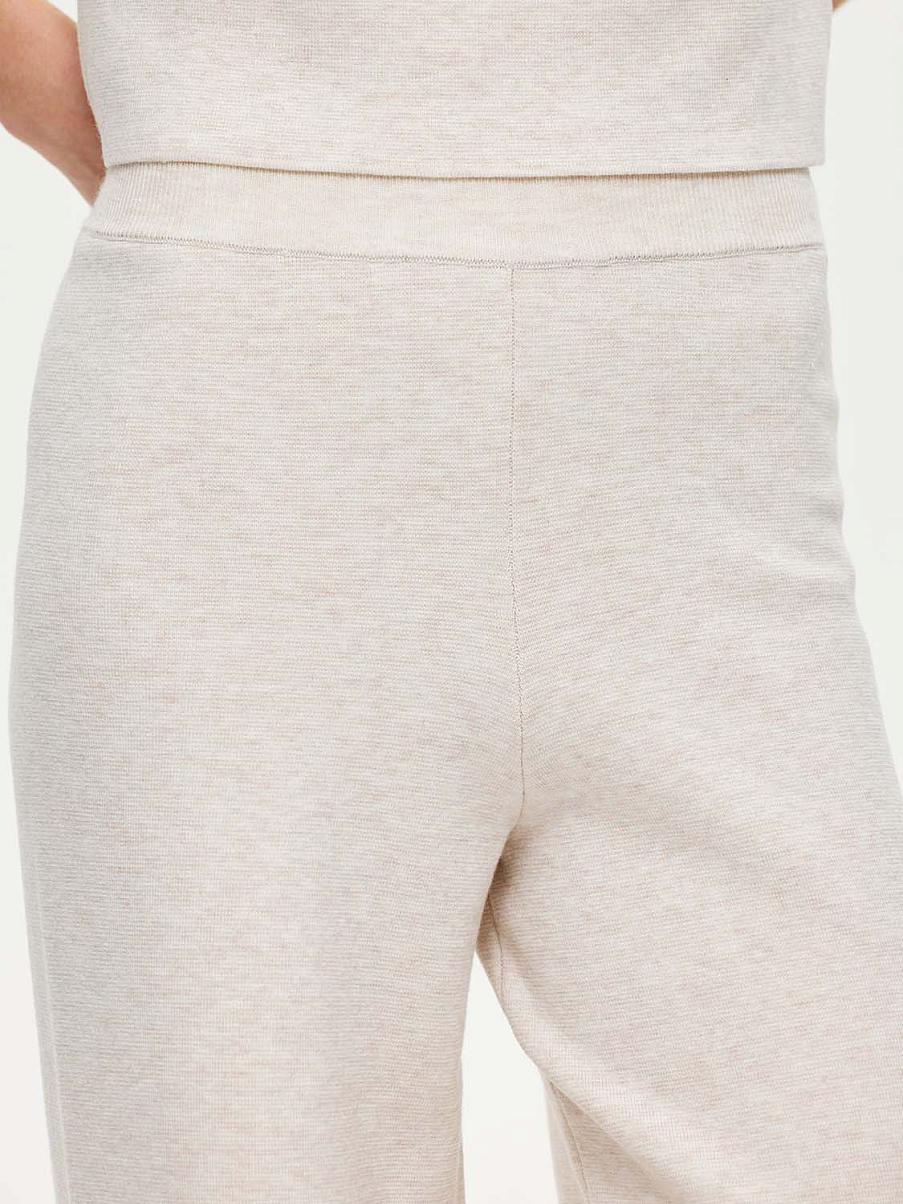 Трикотажные свободные брюки