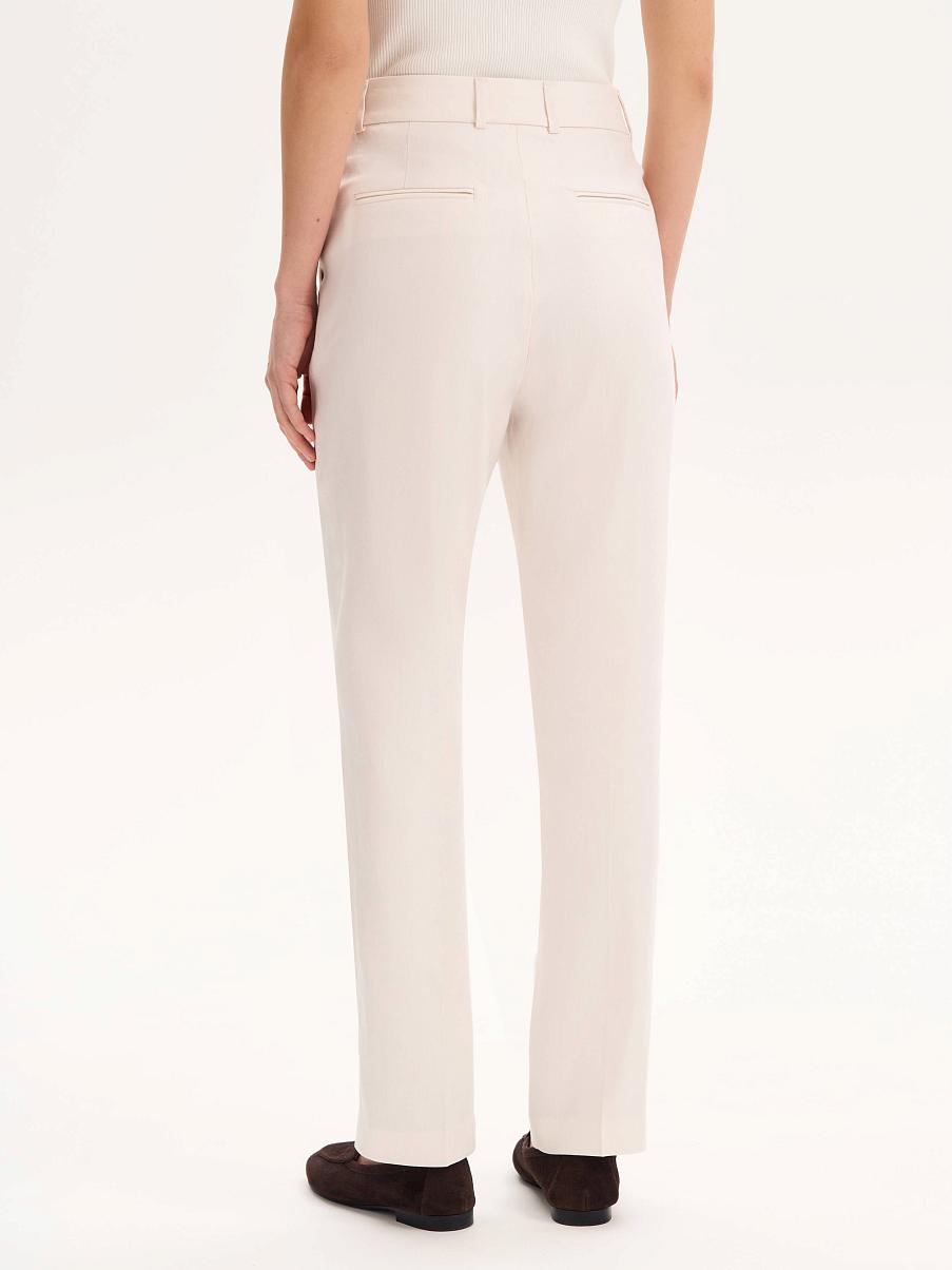 Брюки льняные