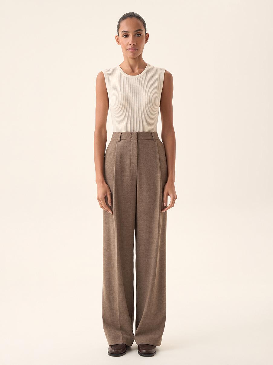 Брюки прямого кроя