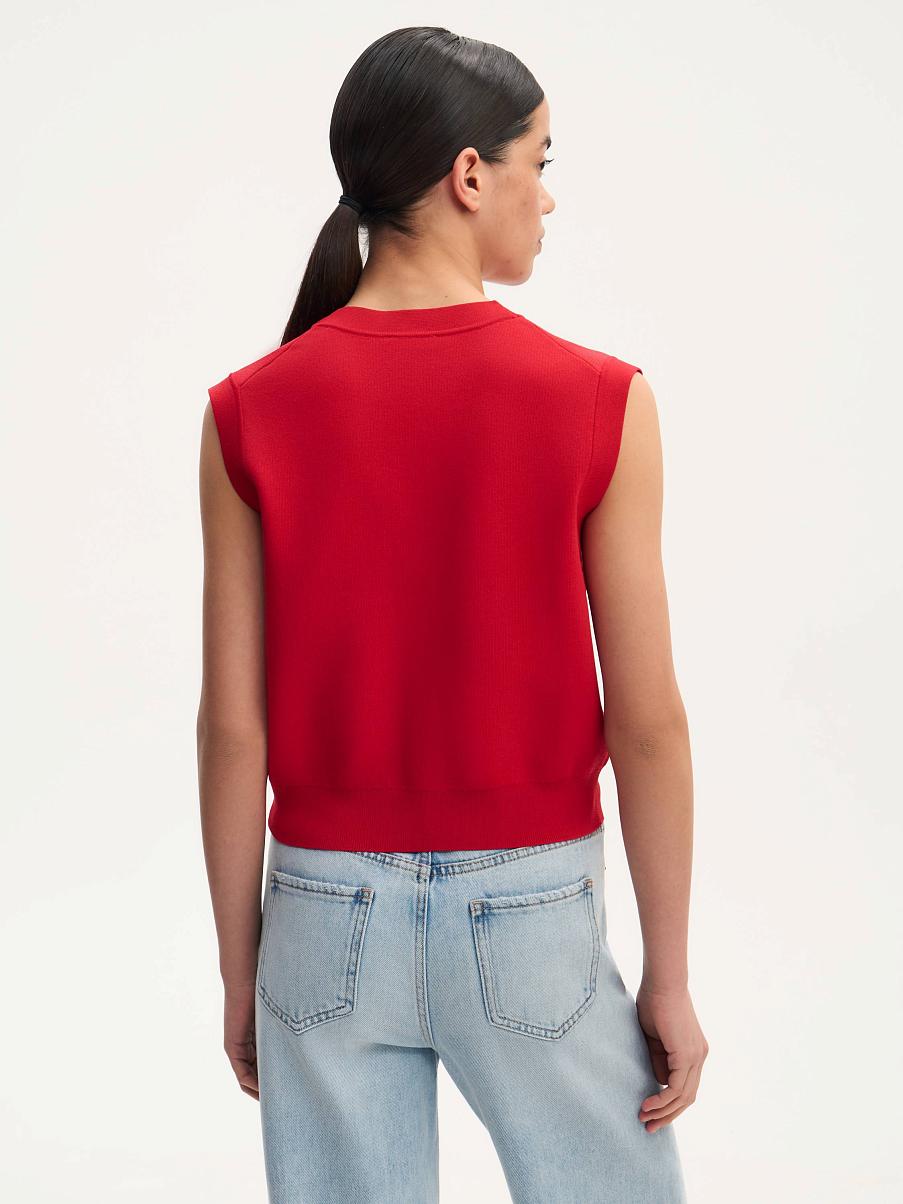 Жилетка трикотажная