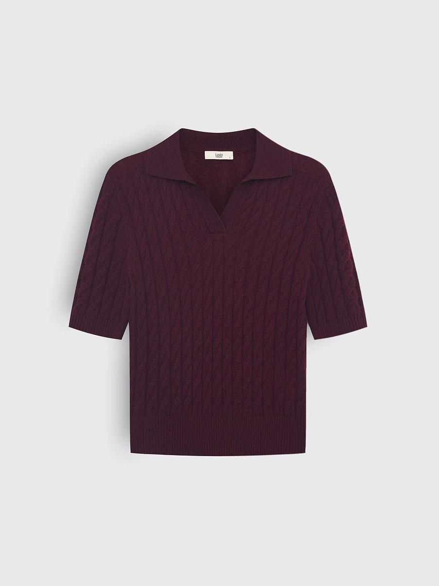 Топ из мериноса и кашемира