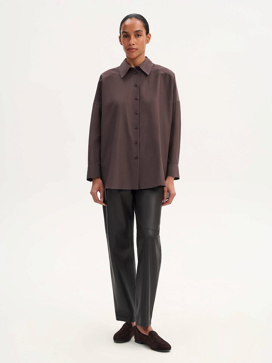 Рубашка из шелка