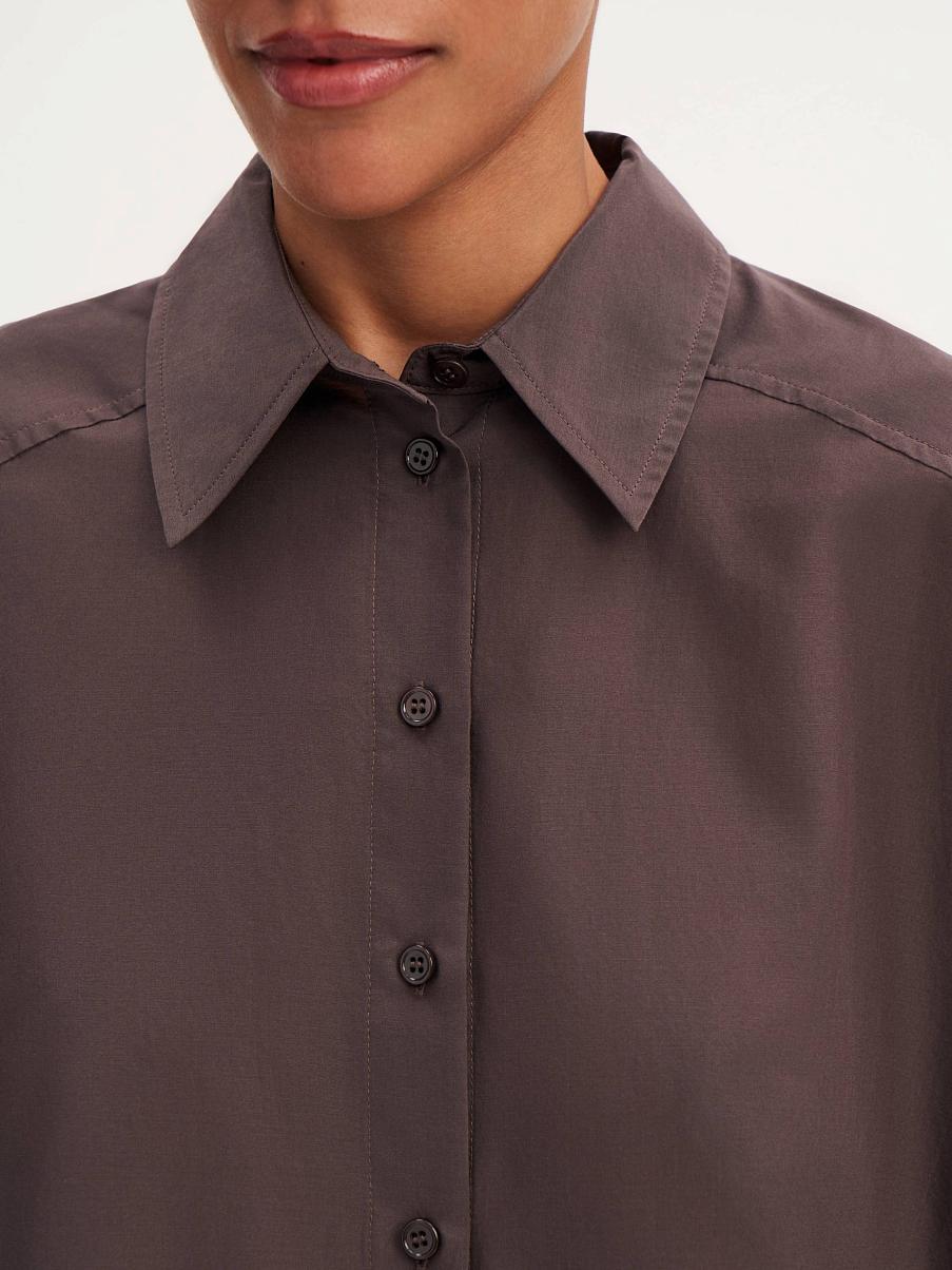 Рубашка из шелка