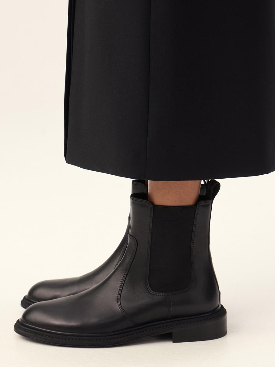 Полусапоги из натуральной кожи