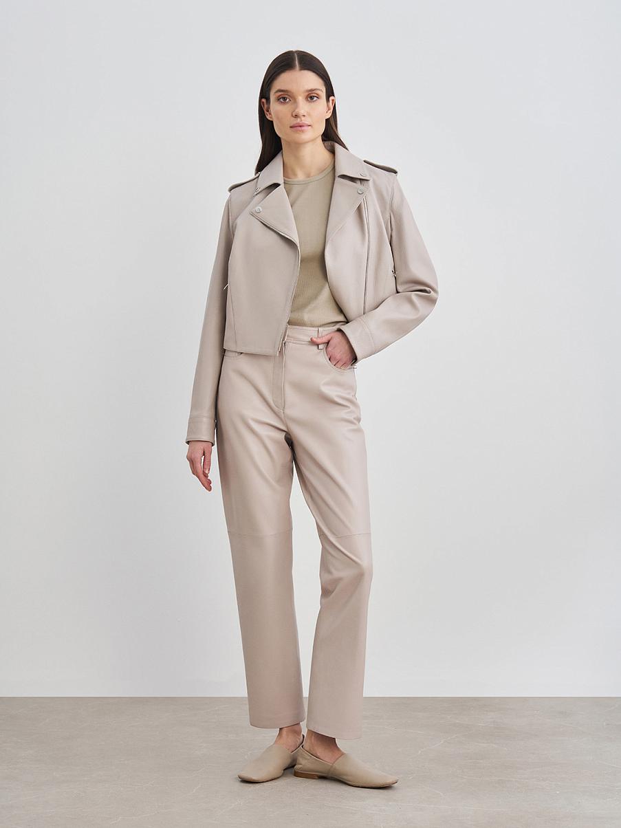 Хлопковый топ в рубчик