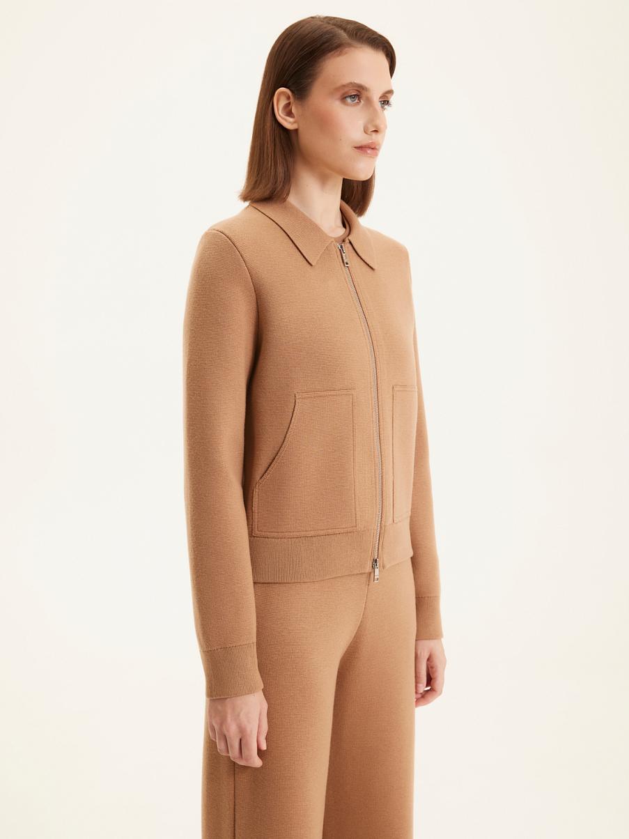 Кардиган с шерстью