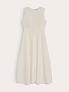 Платье миди А - силуэта