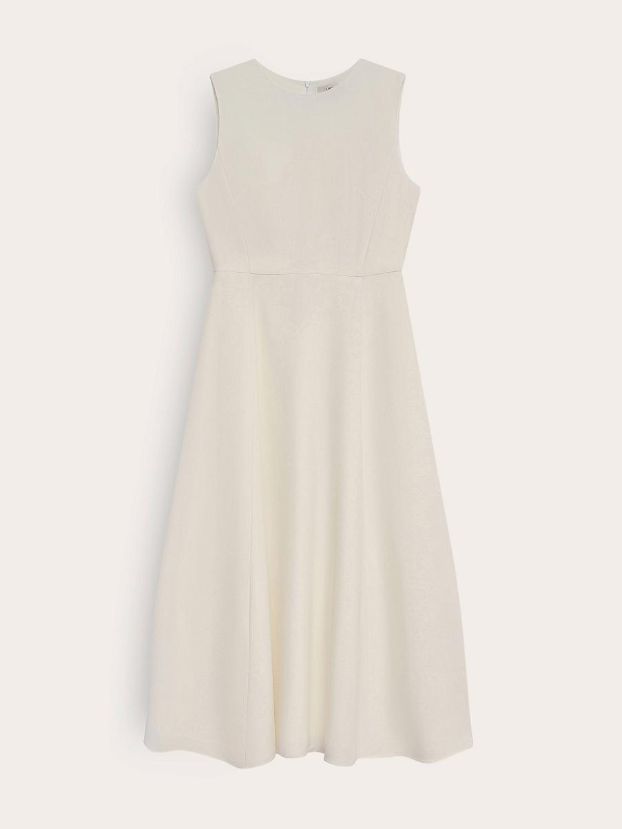 Платье миди А - силуэта